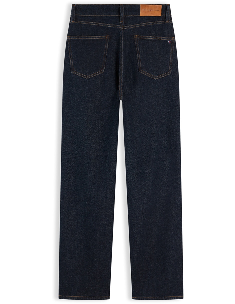 Jeans straight ww0ww50966-1ap para mujer 4