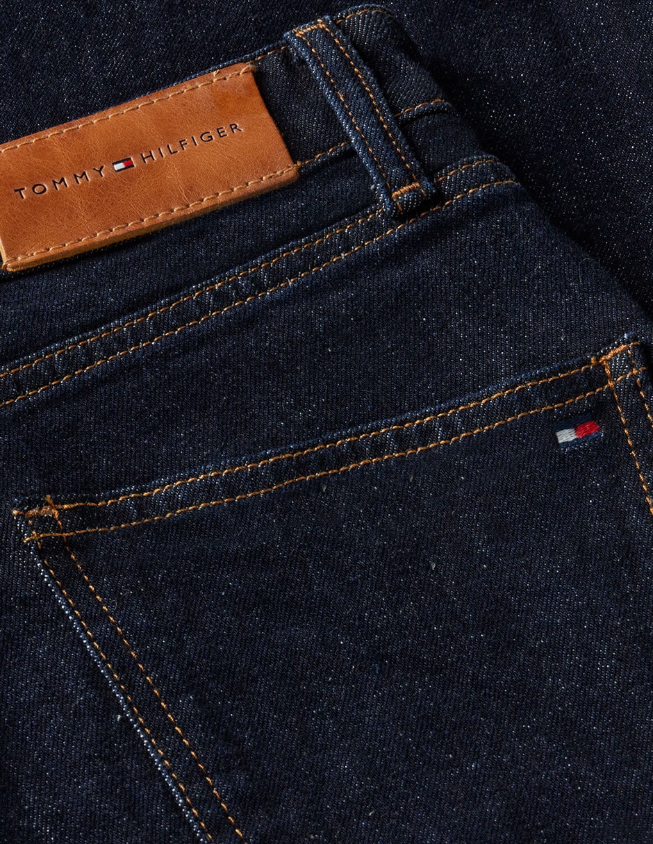 Jeans straight ww0ww50966-1ap para mujer 3