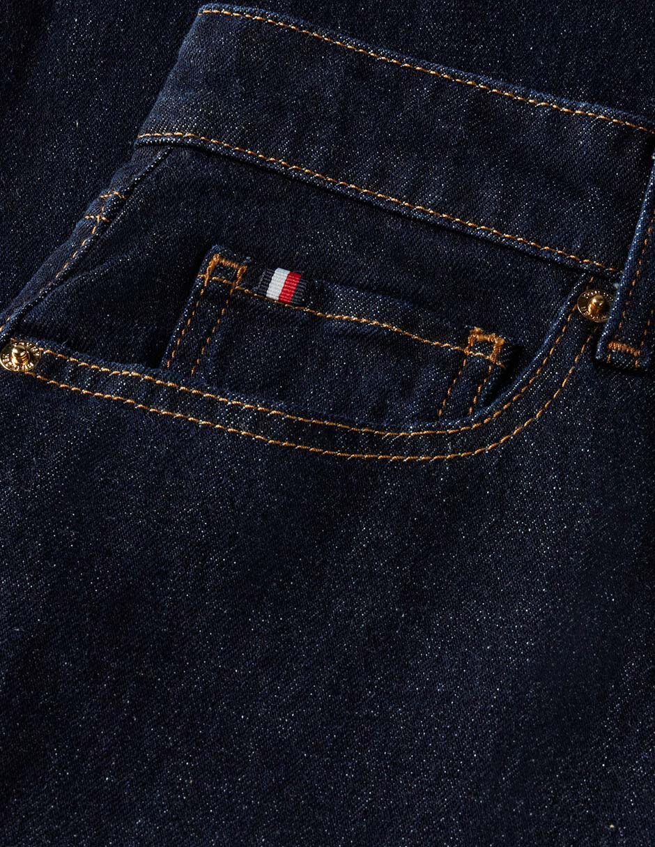 Jeans straight ww0ww50966-1ap para mujer 2