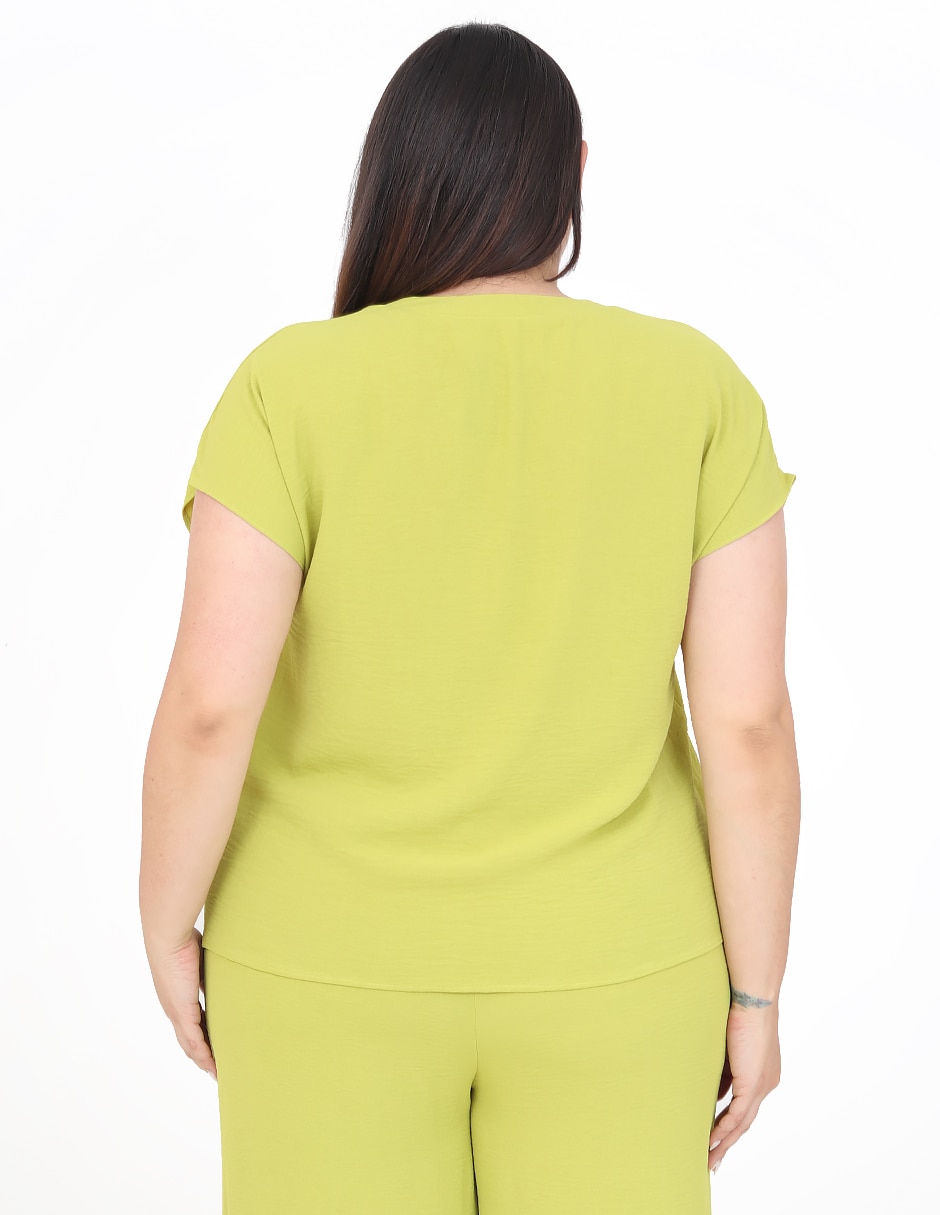 Blusa Cariló manga corta para mujer 3