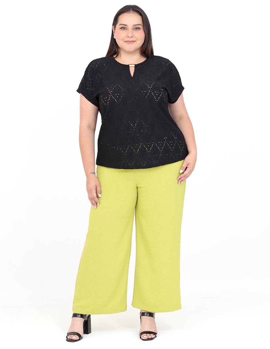 Blusa Cariló manga corta para mujer 5