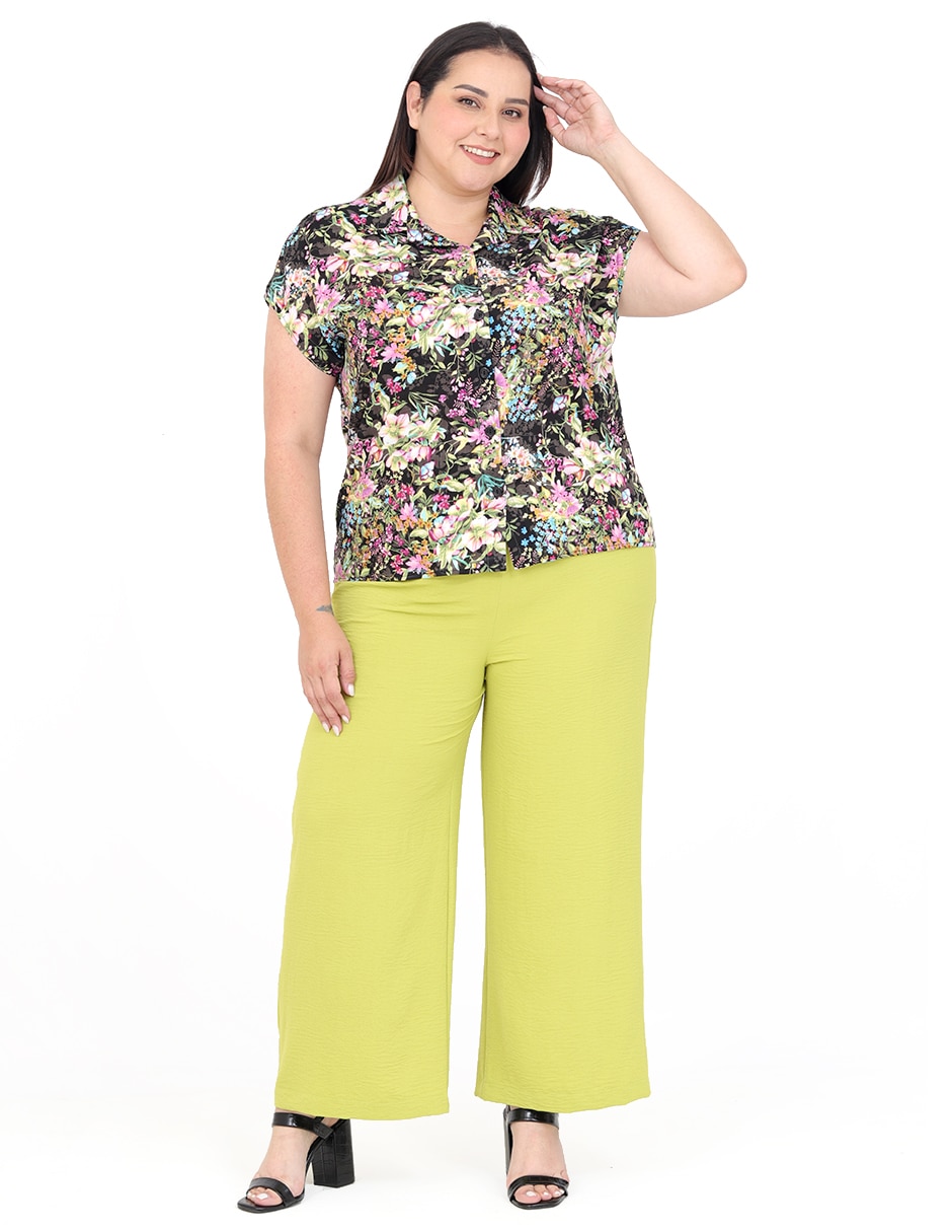 Blusa Cariló manga corta para mujer 5