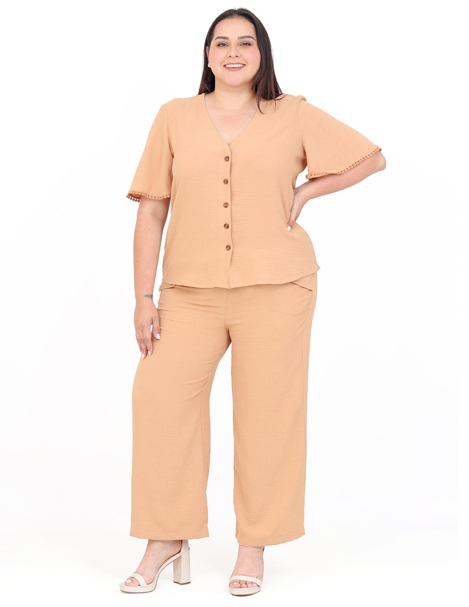 Blusa manga corta para mujer 6