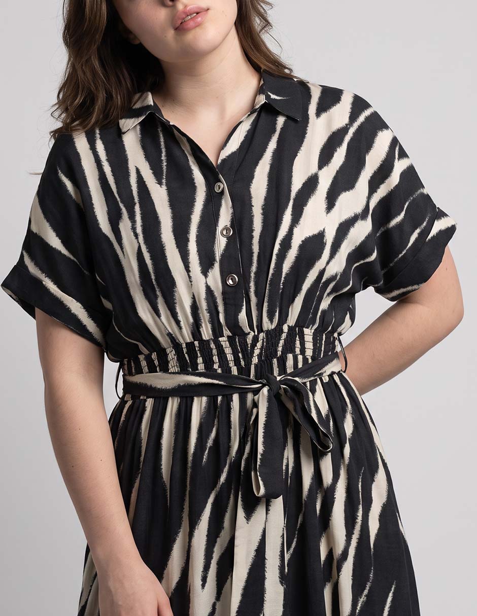 Vestido crop casual Davinchy para mujer