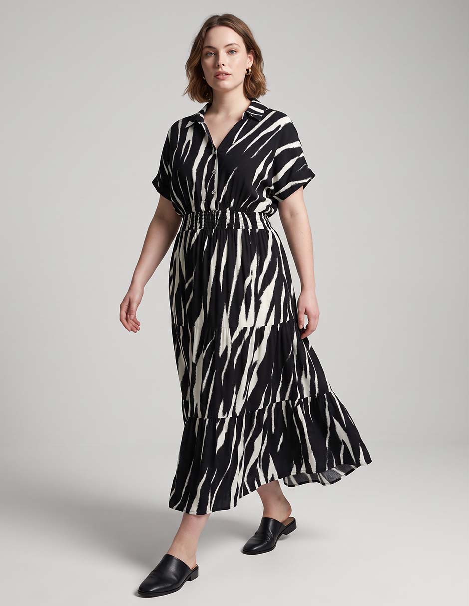 Vestido crop casual para mujer Vestido crop casual para mujer