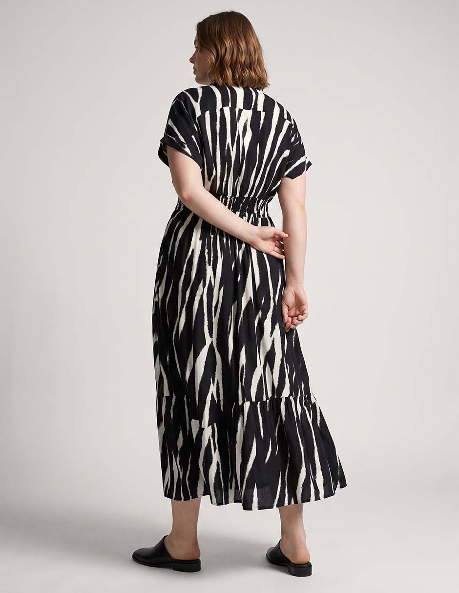 Vestido crop casual Davinchy para mujer