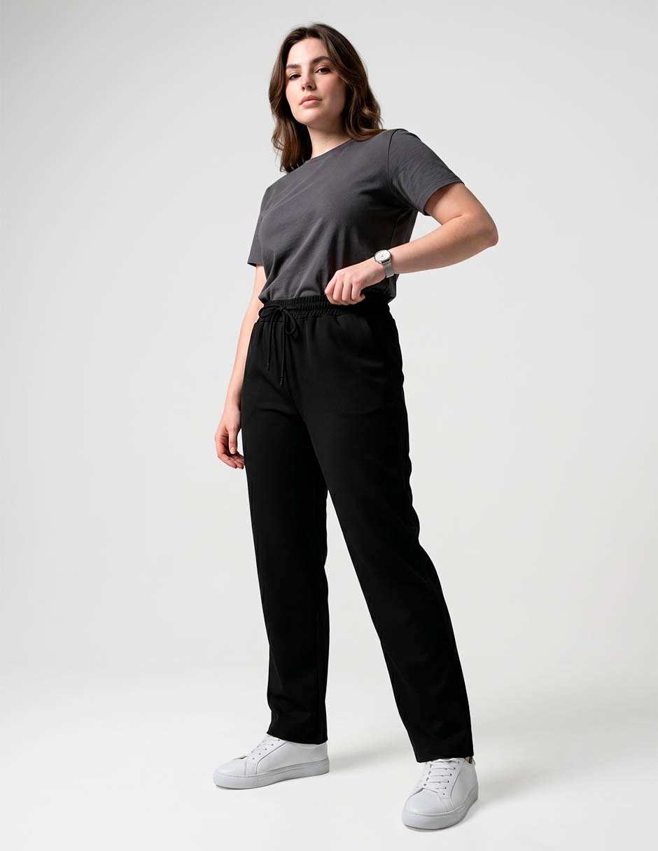 Pantalón easy pant recto para mujer 3