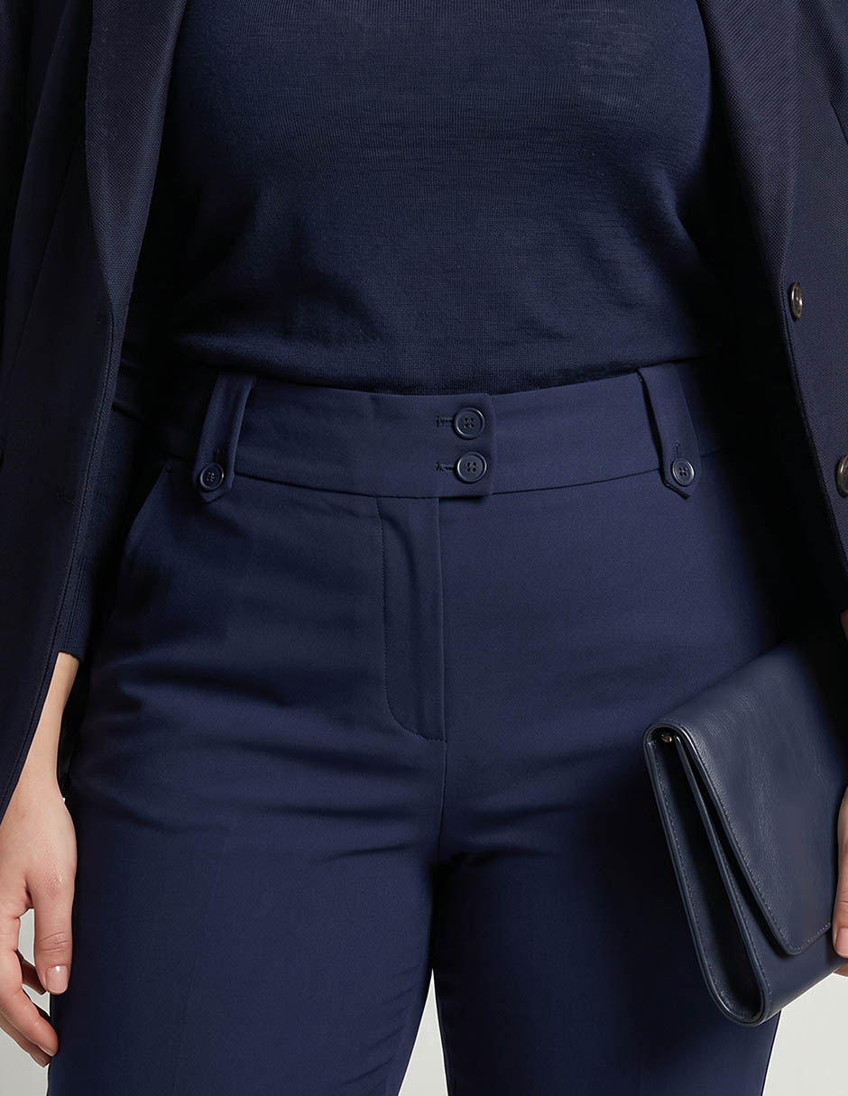 Pantalón de vestir davinchy slim para mujer