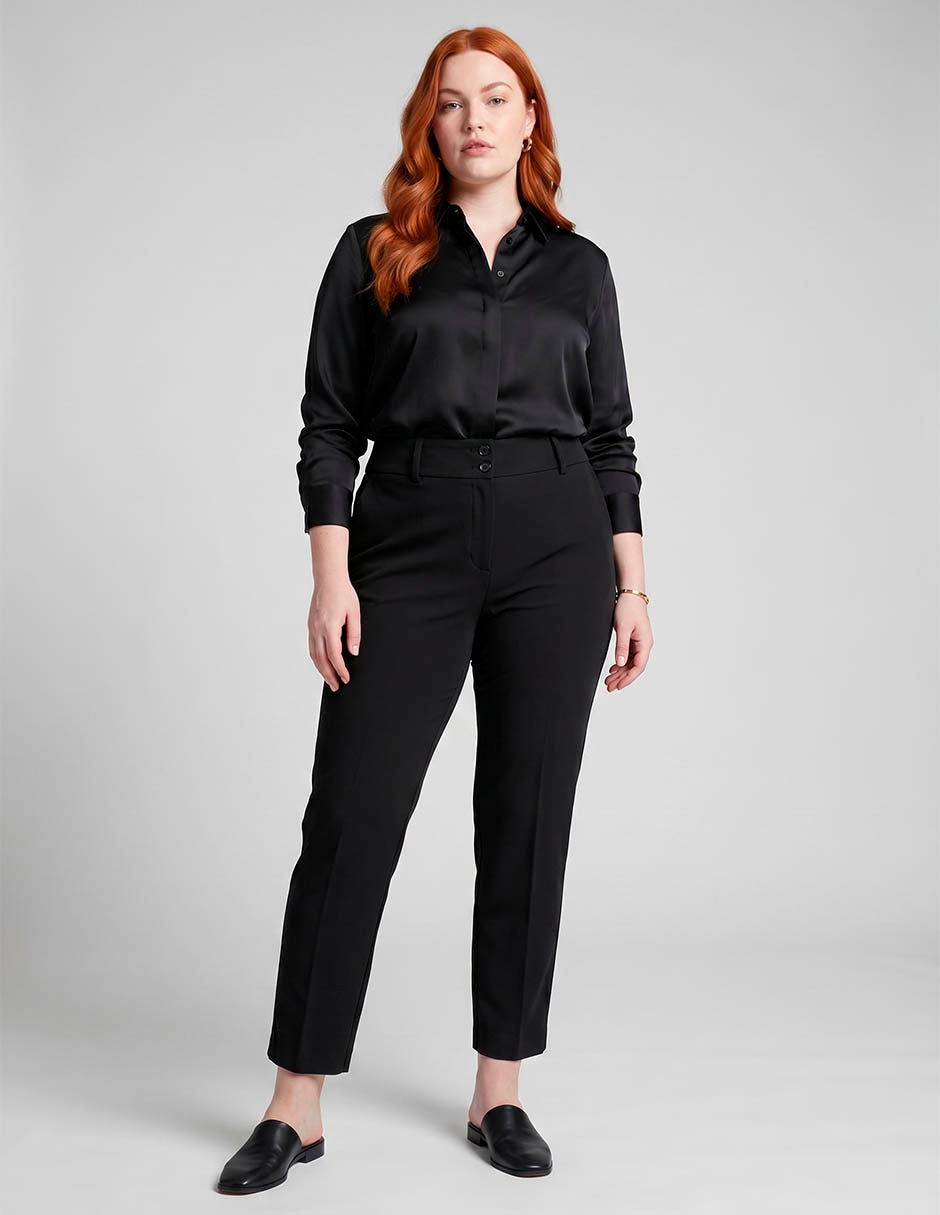 Pantalón de vestir slim para mujer 3