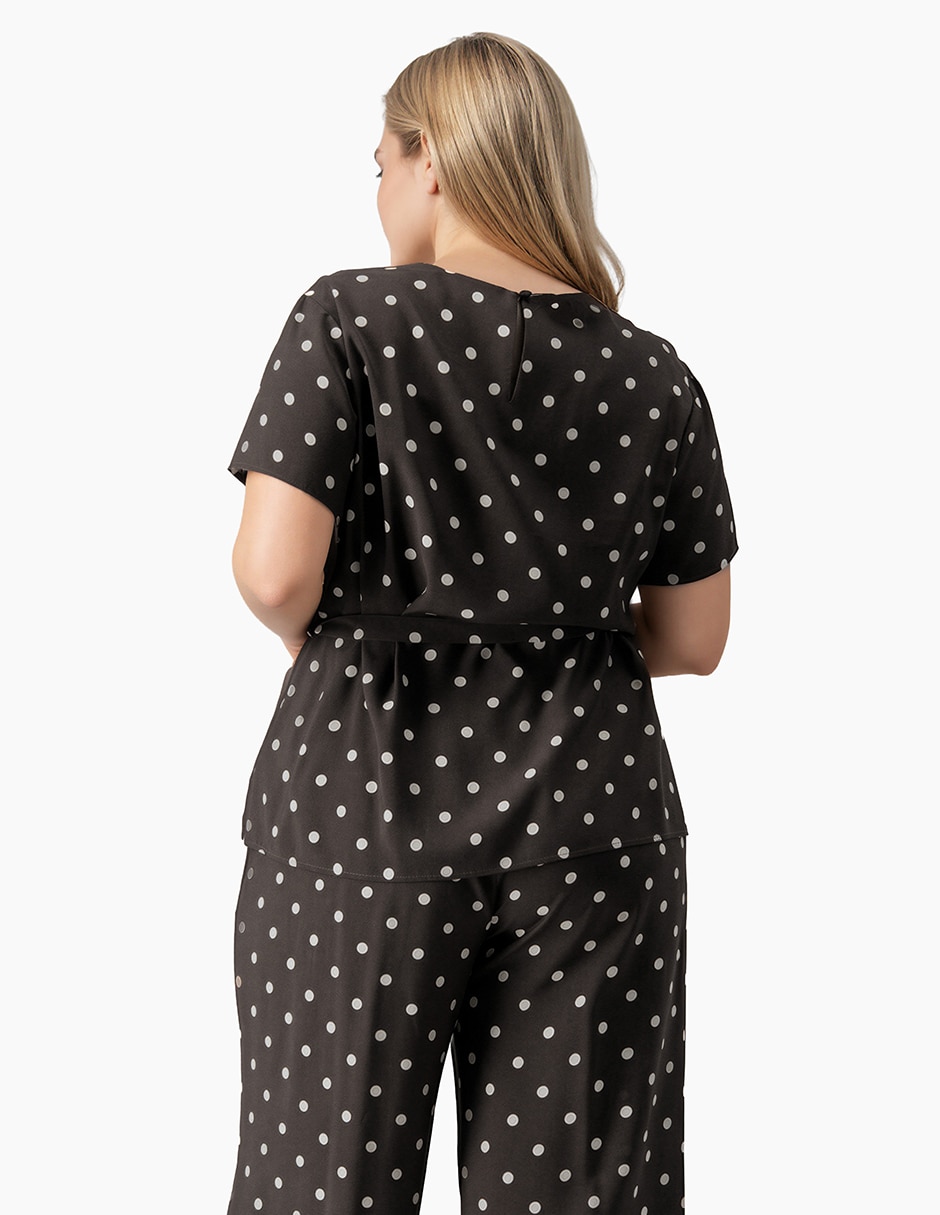 Blusa manga corta para mujer 2