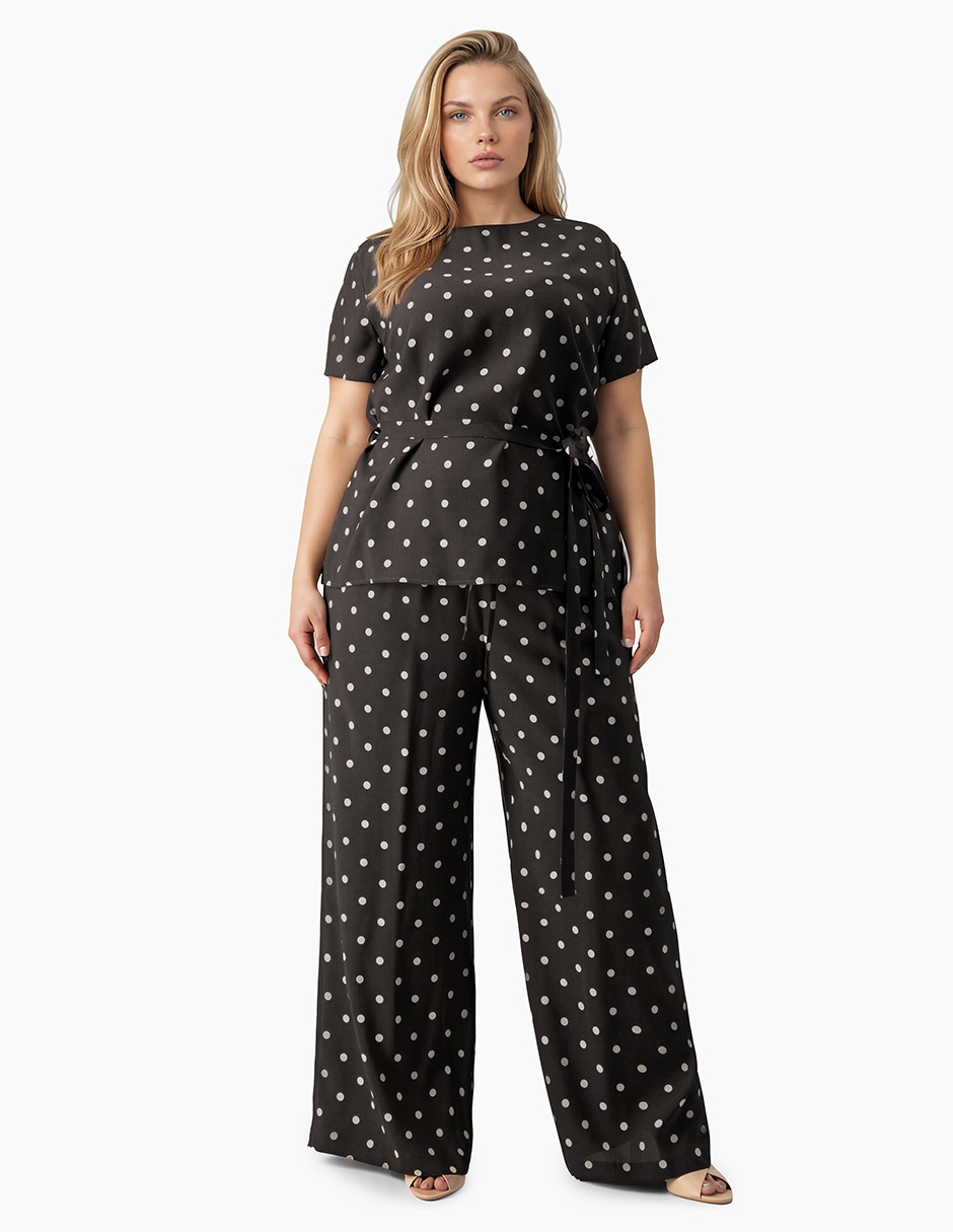 Blusa manga corta para mujer 4