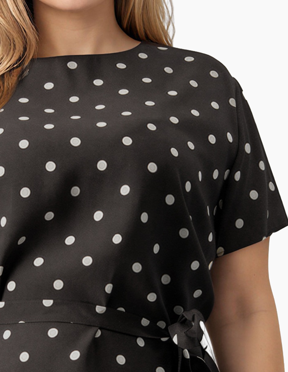 Blusa manga corta para mujer 5