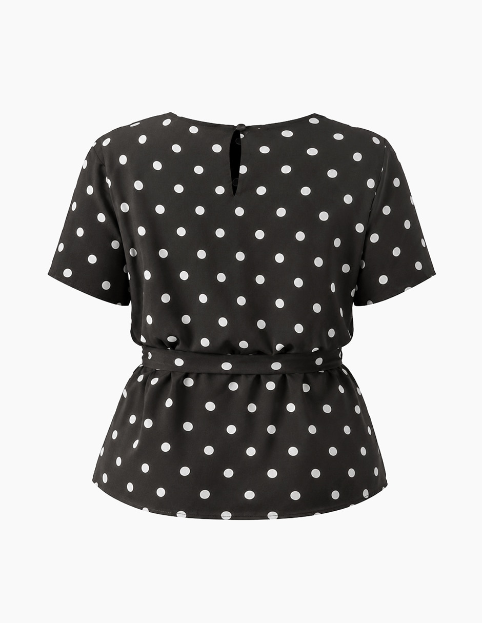 Blusa manga corta para mujer 7