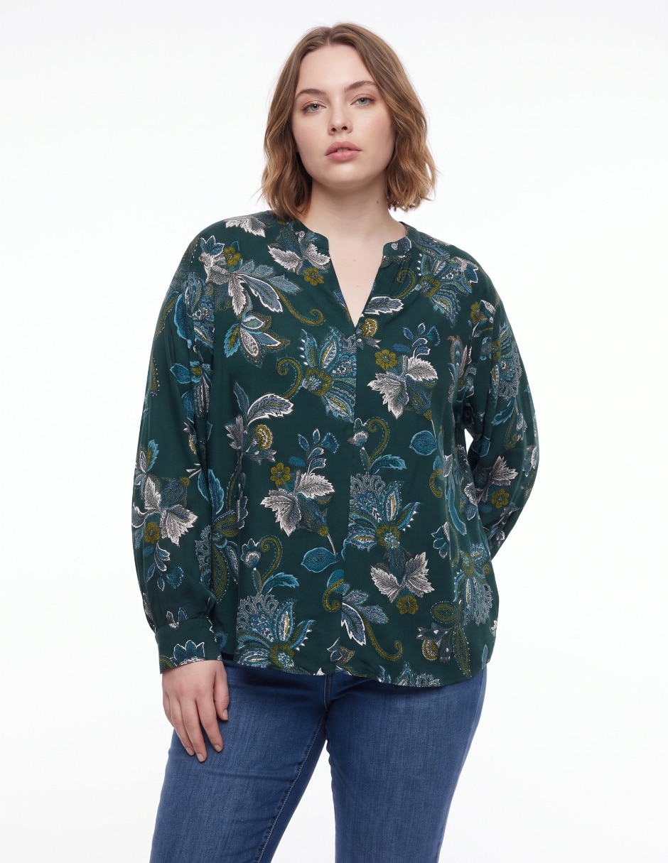 Blusa manga larga para mujer Blusa manga larga para mujer