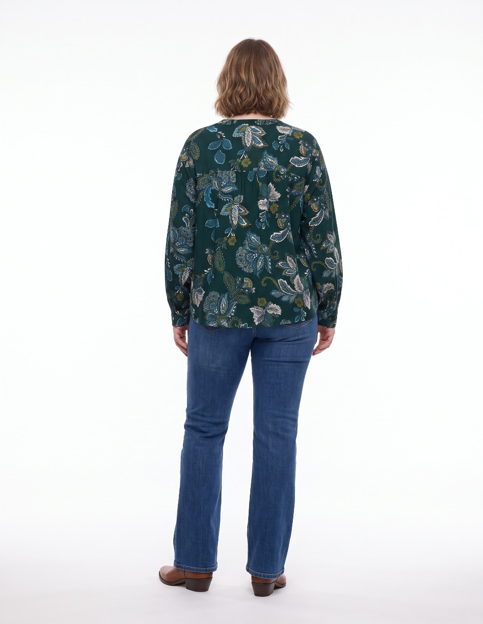 Blusa manga larga para mujer 2