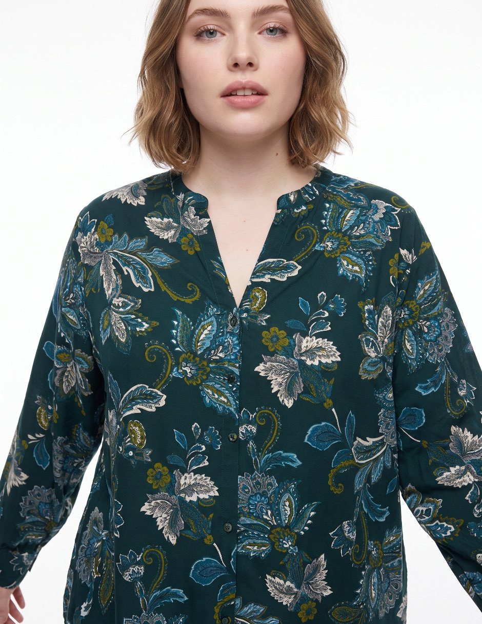 Blusa manga larga para mujer 4