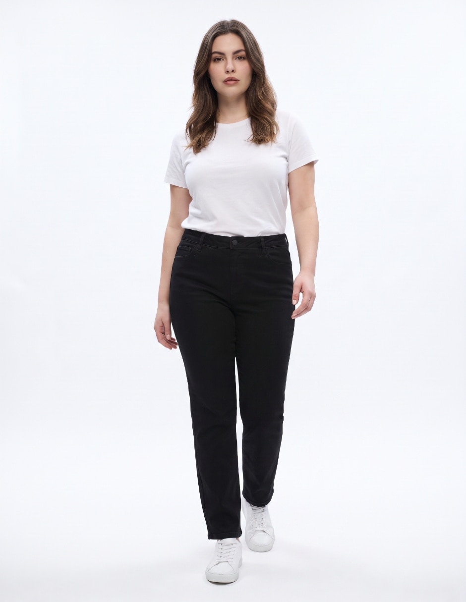 Jeans straight para mujer 3