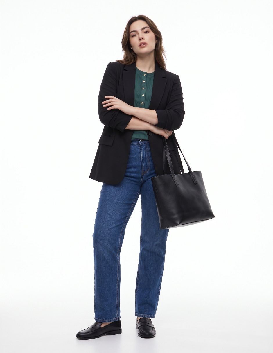 Blusa manga al codo para mujer Blusa manga al codo para mujer