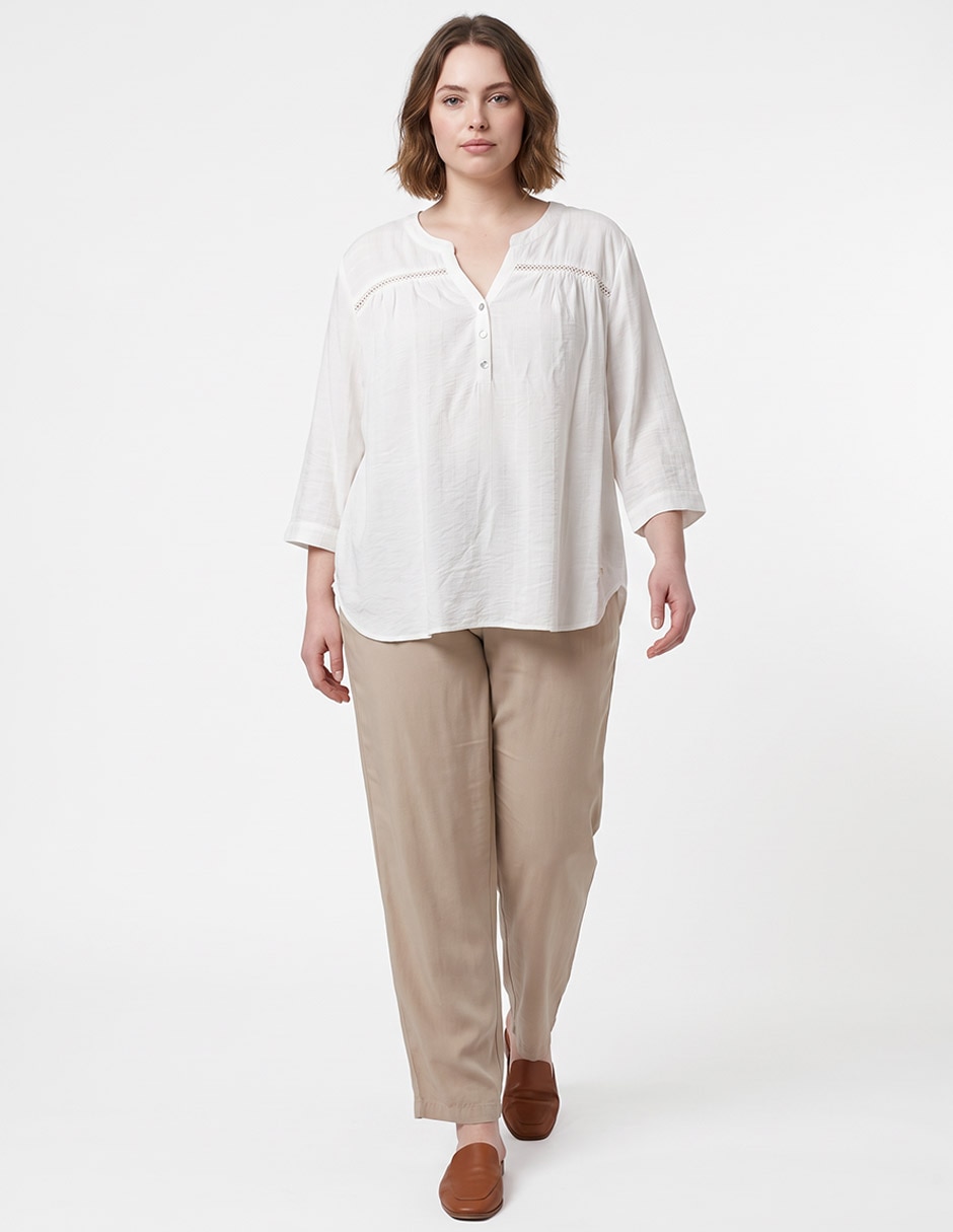 Blusa manga 3/4 para mujer 3