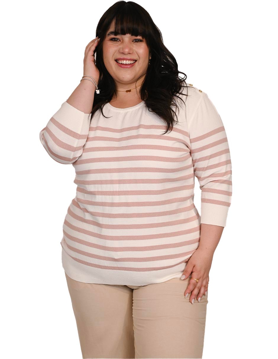 Suéter cuello redondo para mujer Suéter cuello redondo para mujer