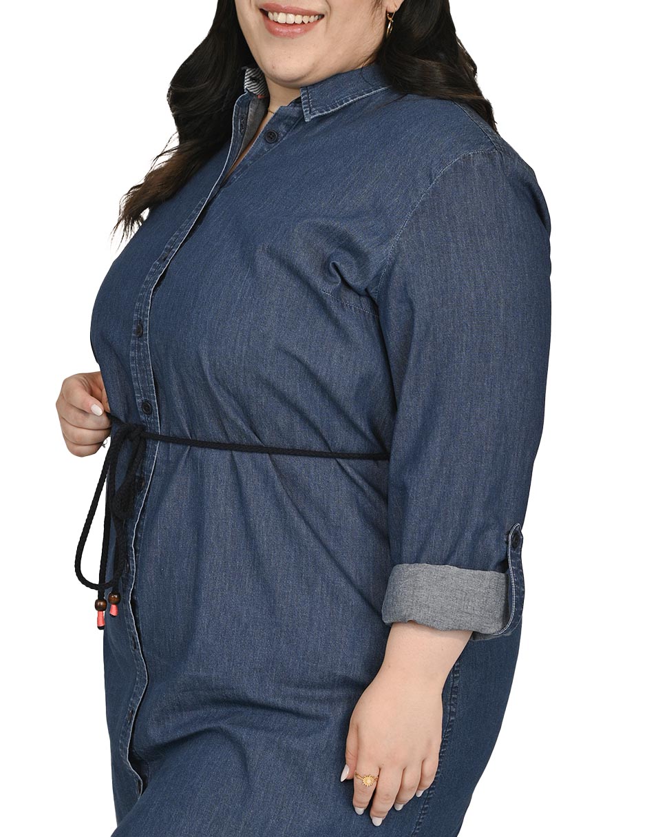 Vestido a la rodilla casual kumara para mujer 3
