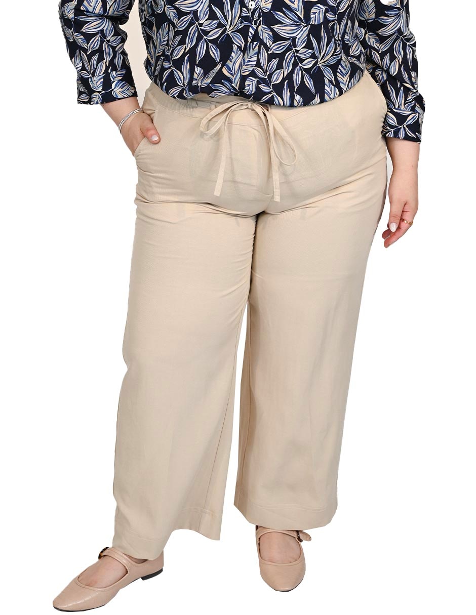 Pantalón regular amplio para mujer Pantalón regular amplio para mujer