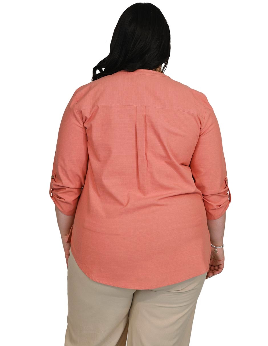 Blusa ivy manga 3/4 para mujer 2