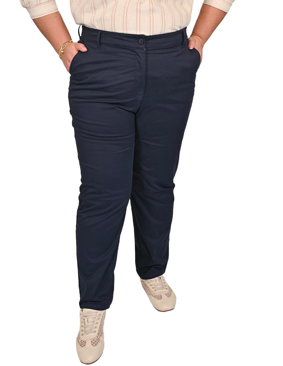 Pantalón regular amplio para mujer Pantalón regular amplio para mujer