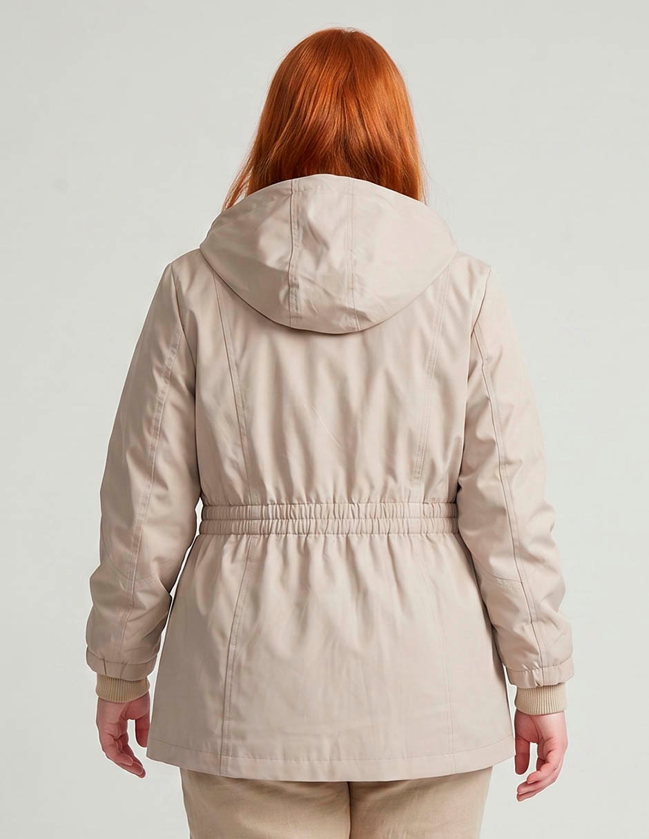 Chamarra parka impermeable para mujer 2