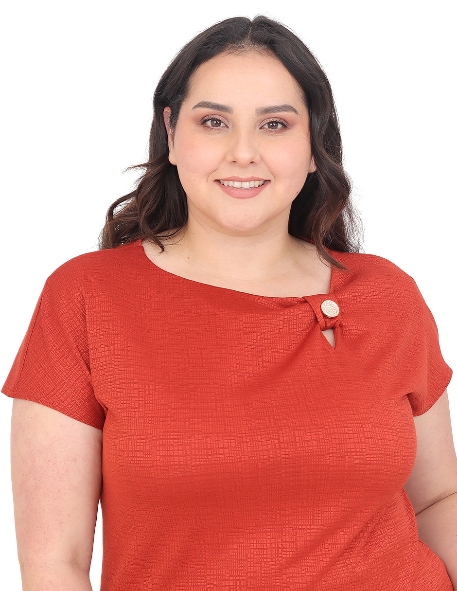 Blusa manga corta para mujer 3
