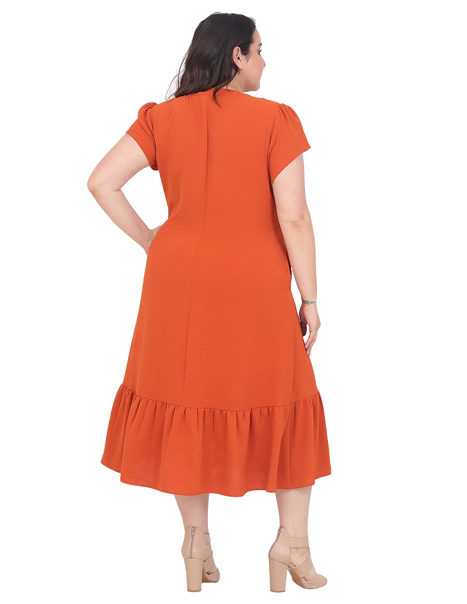 Vestido midi formal para mujer