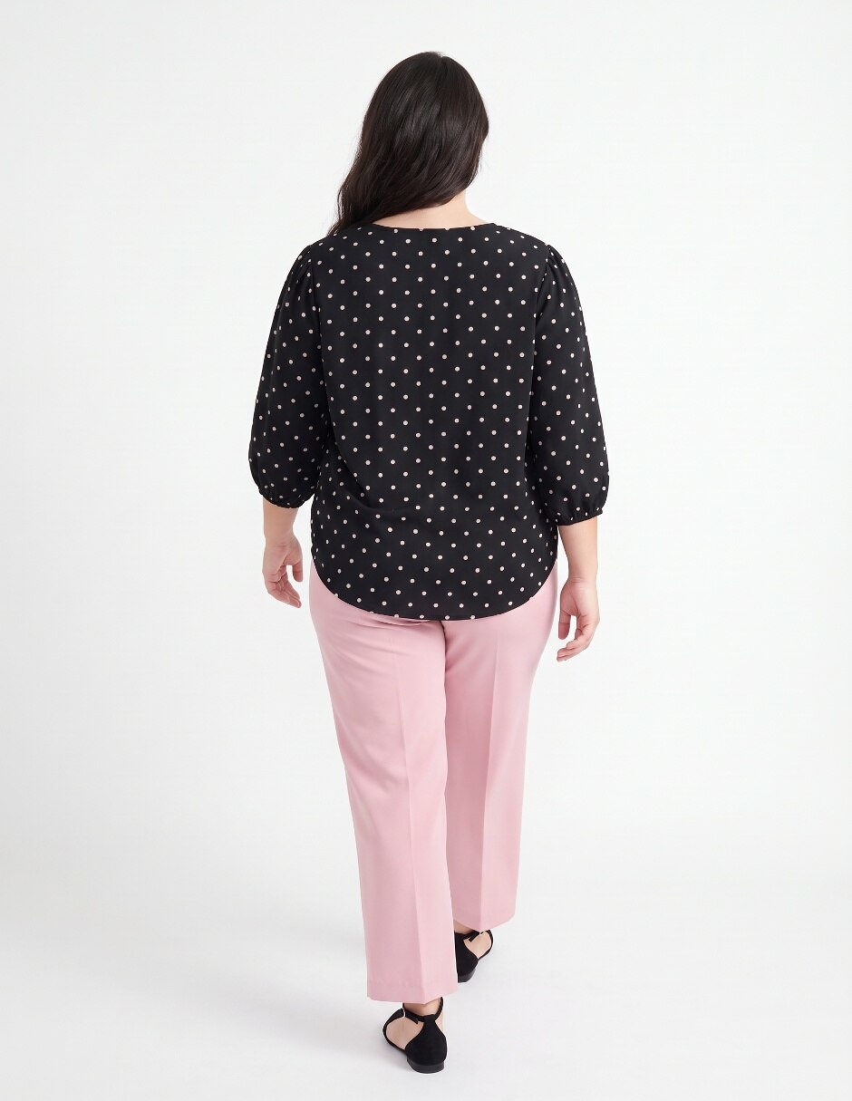 Blusa manga 3/4 para mujer 2