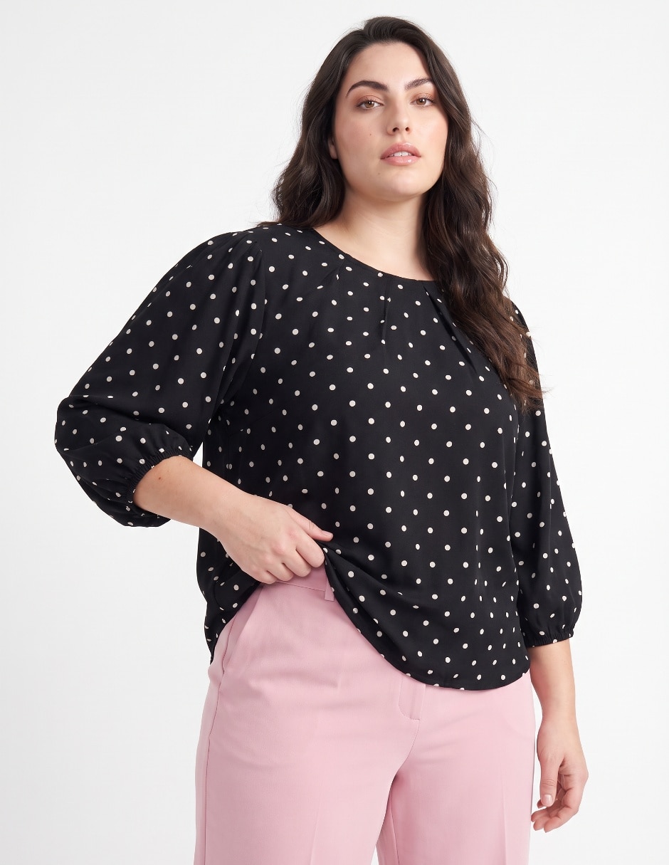 Blusa manga 3/4 para mujer 3