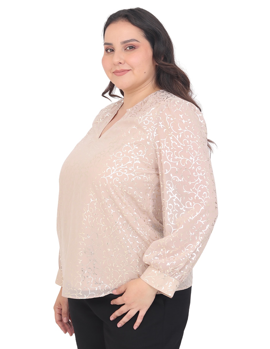 Blusa manga 3/4 para mujer 3