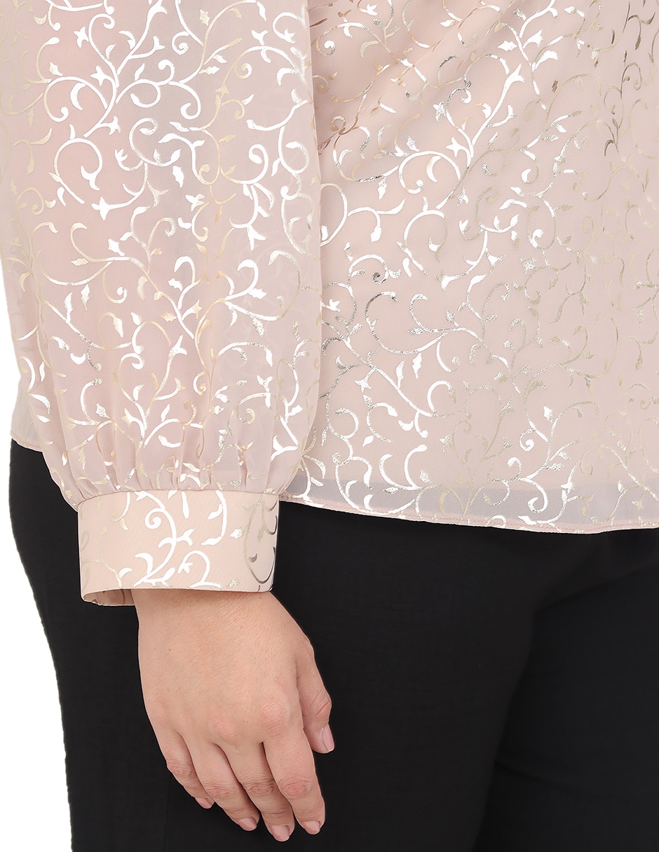 Blusa manga 3/4 para mujer 4