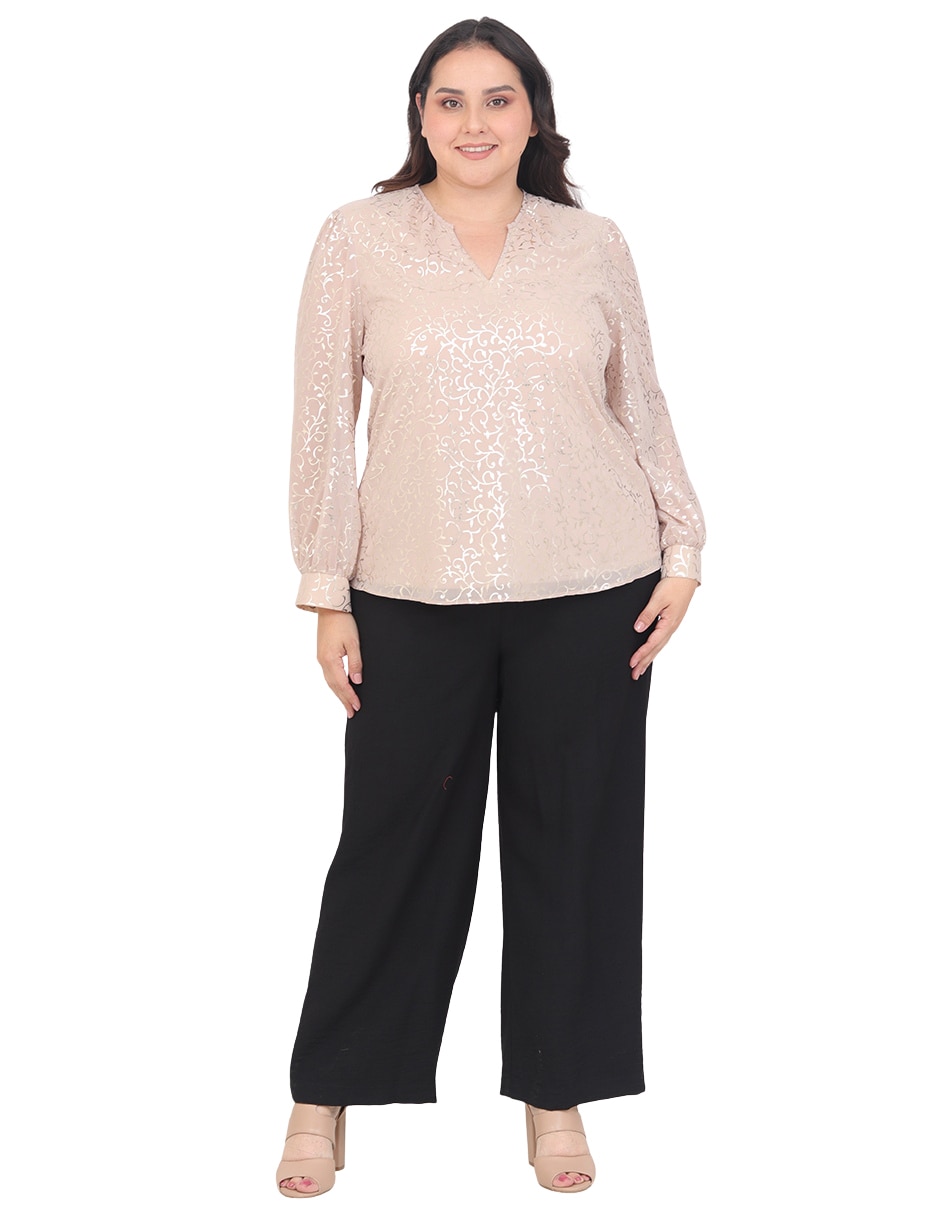 Blusa manga 3/4 para mujer 5