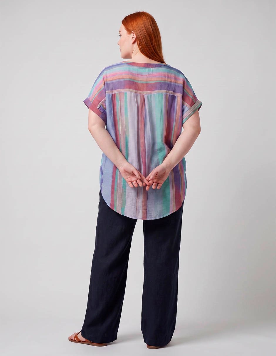 Blusa manga corta para mujer 2