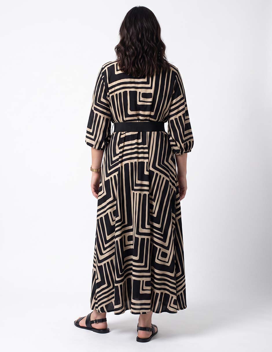 Vestido largo casual para mujer 2