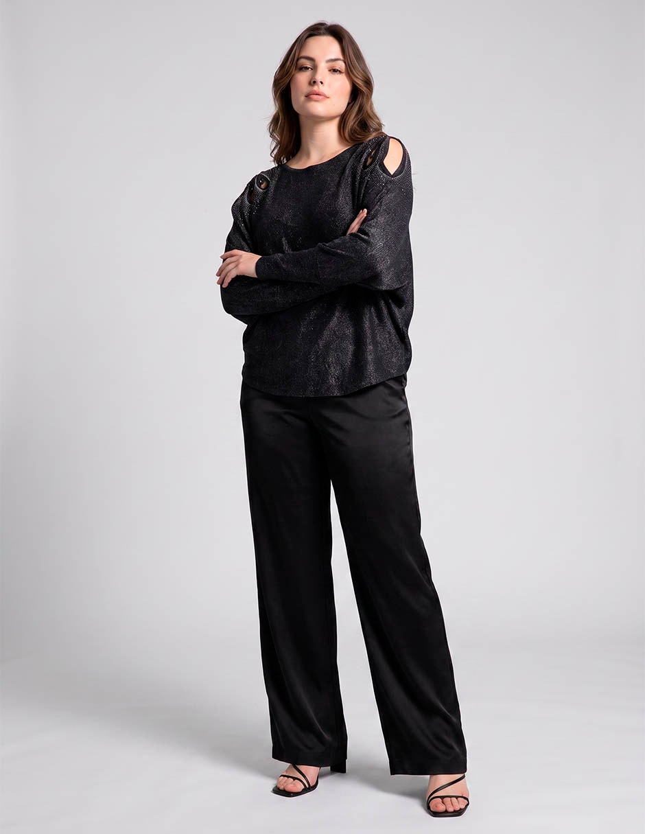 Suéter davinchy cuello redondo para mujer