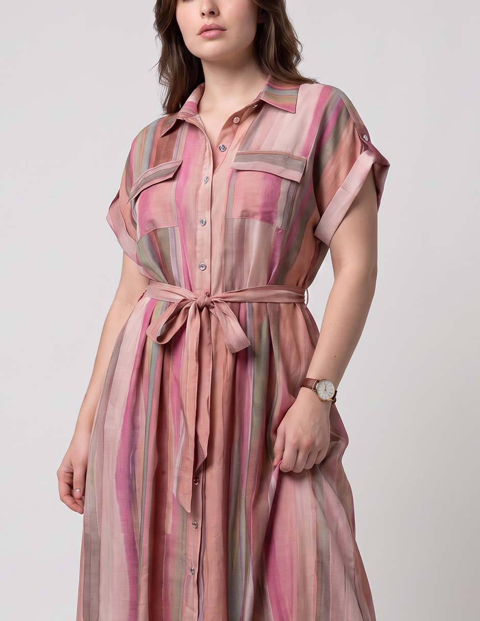 Vestido midi casual para mujer 3