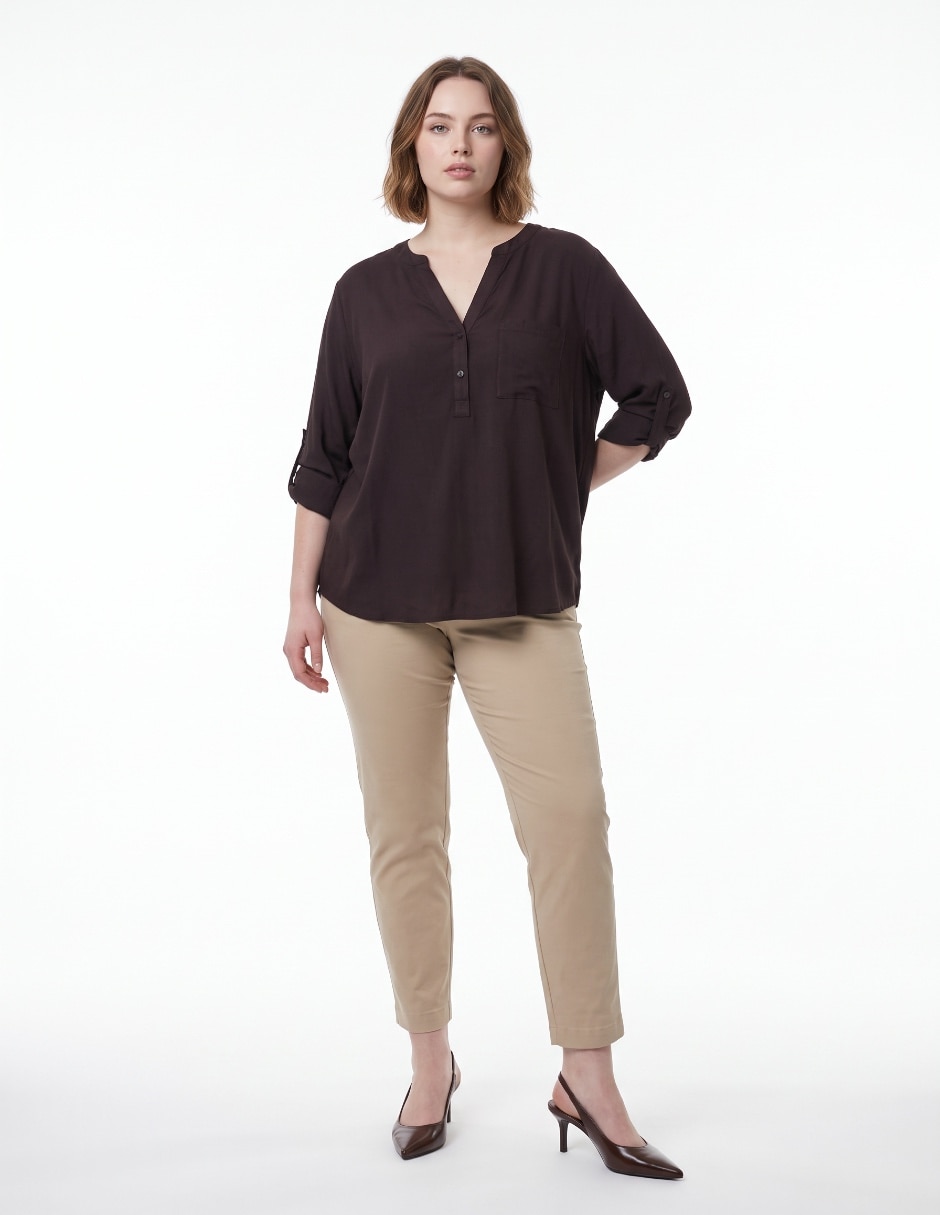 Blusa manga larga para mujer Blusa manga larga para mujer