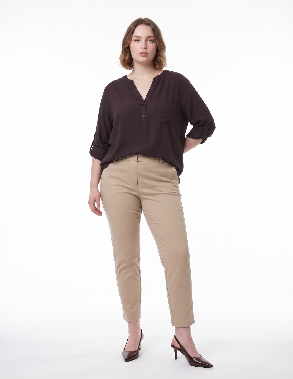 Blusa manga larga para mujer 3