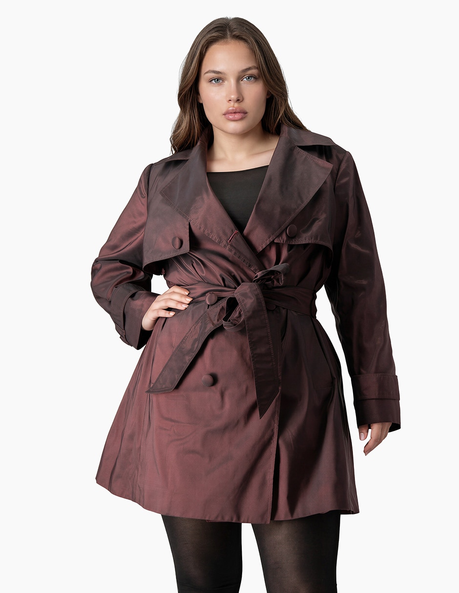 Gabardina con bolsillos para mujer Gabardina con bolsillos para mujer