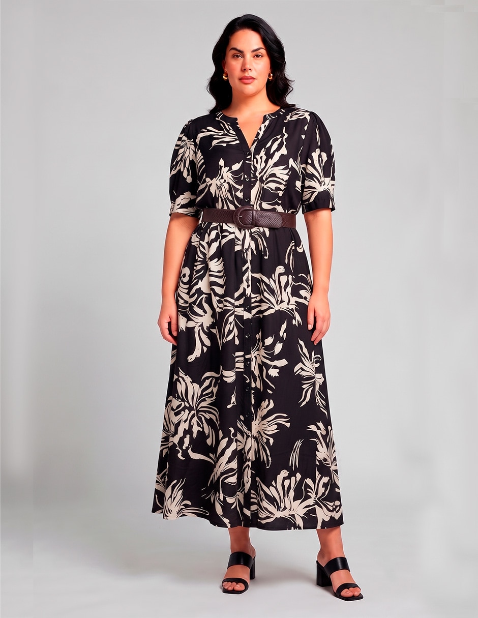 Vestido largo casual para mujer