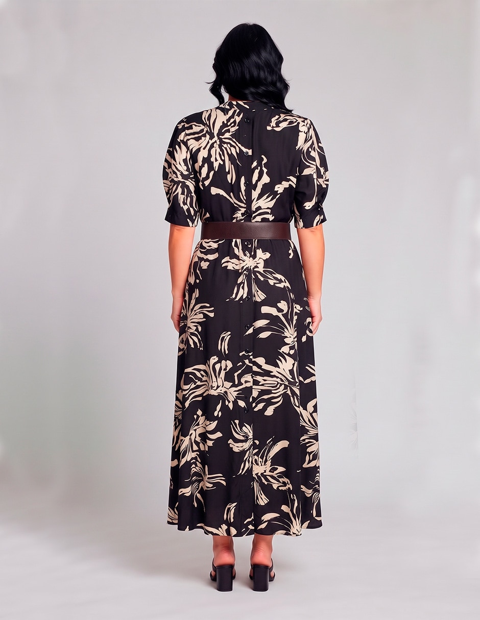 Vestido largo casual para mujer 3