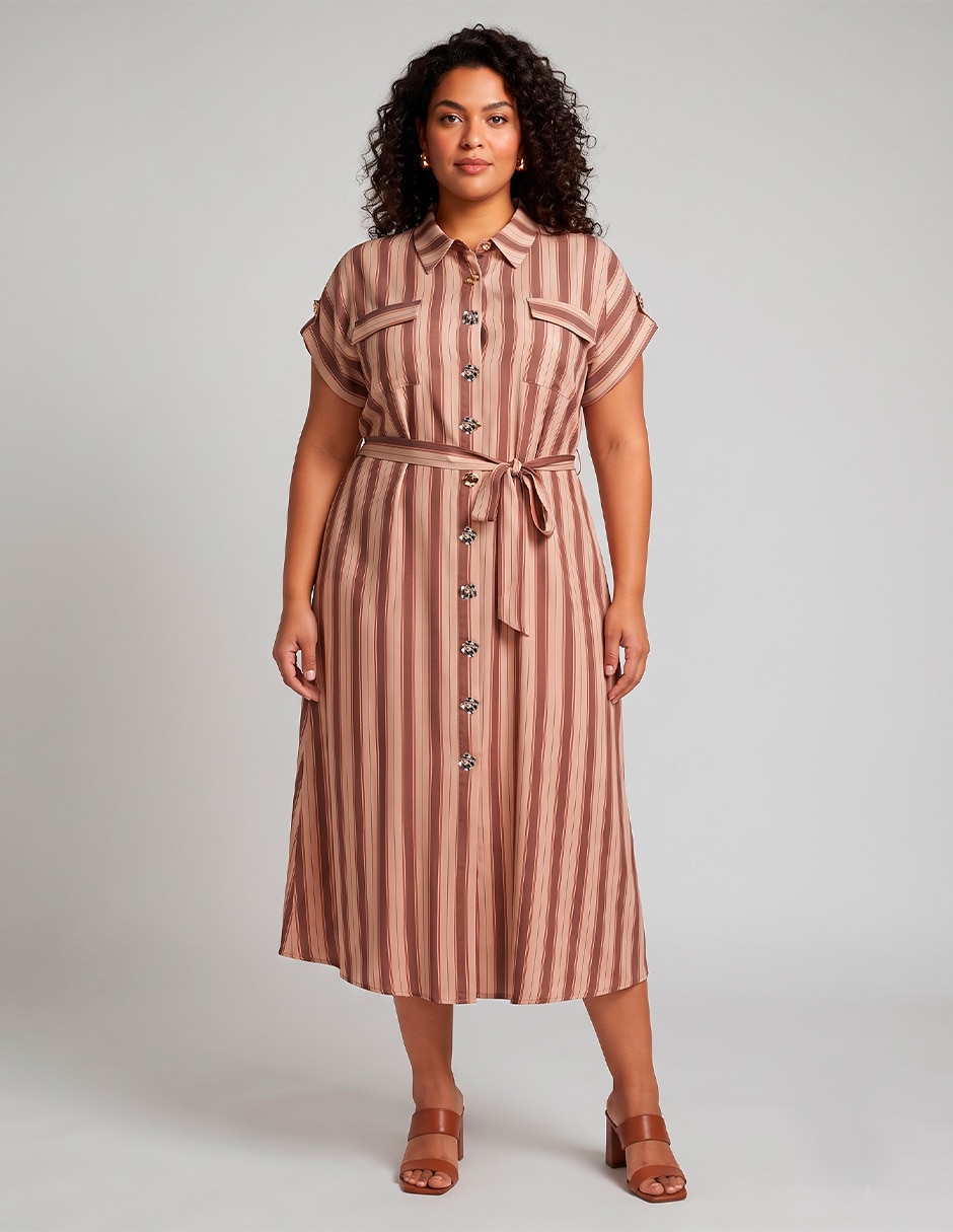 Vestido largo casual para mujer