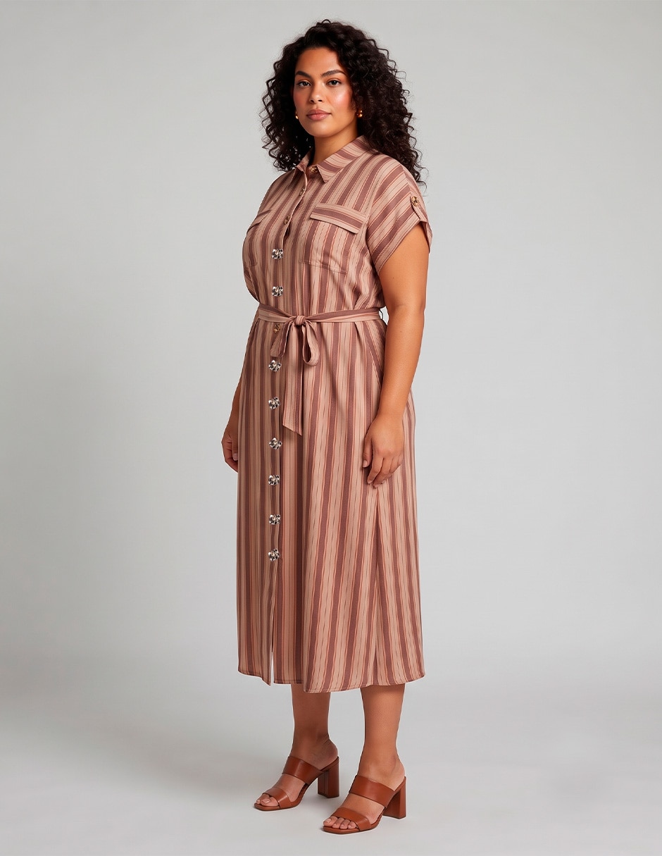 Vestido largo casual para mujer
