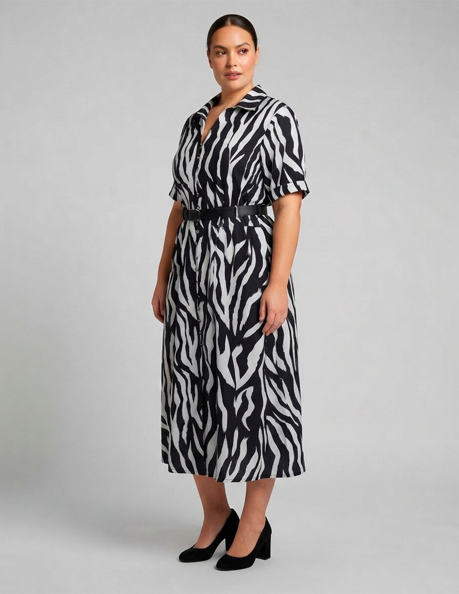 Vestido largo casual para mujer 4