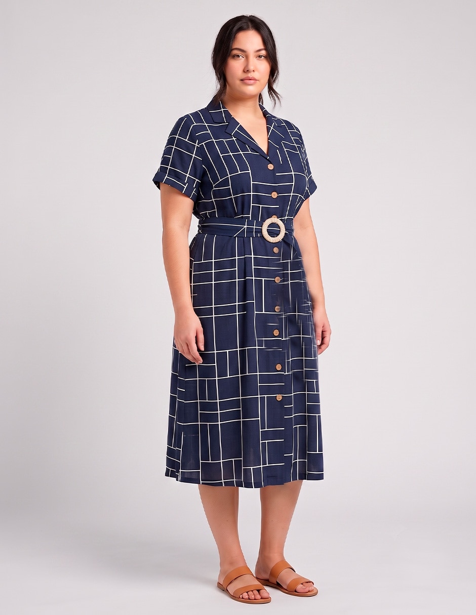 Vestido largo casual para mujer 4