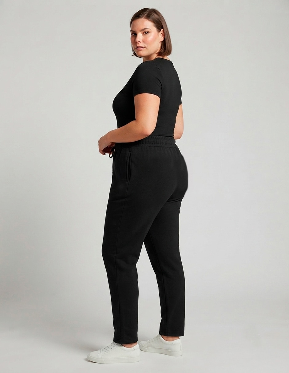 Pantalón regular pantalon recto para mujer 4